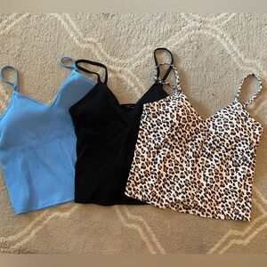 Aerie Tankini Tops Set of 3 Medium